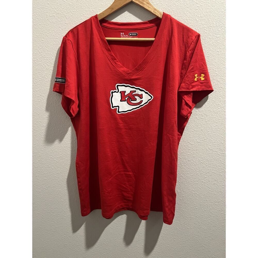 Kansas City Chiefs T Shirt Womens XL Red - Picture 6 of 6